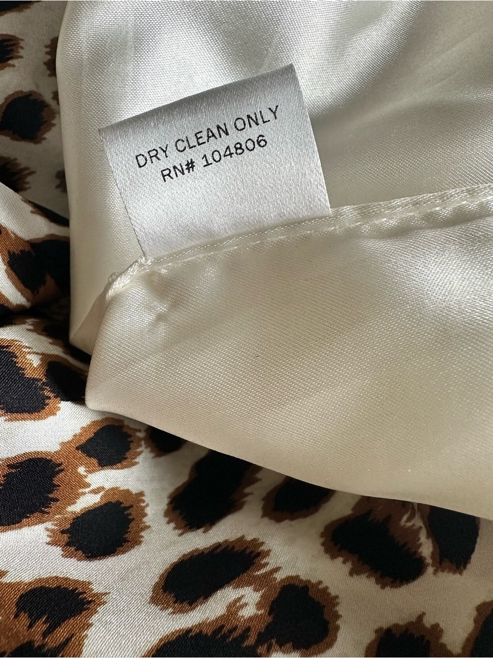 Christopher Fischer 100% Silk Leopard Bubble Hem Mini Dress 6 Y2K Indie Sleaze - Picture 12 of 12